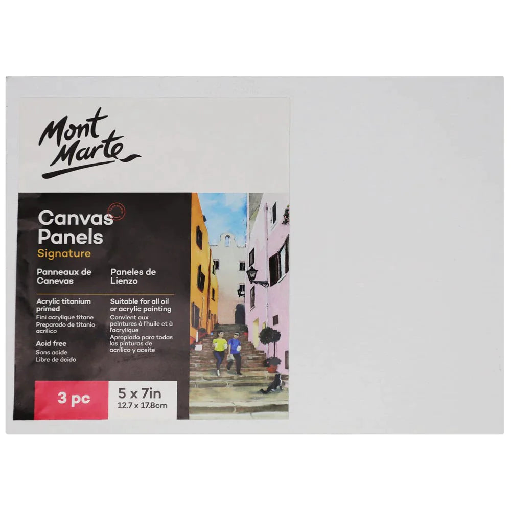 Mont Marte Canvas Panel 12.7 X 17.8 Cm Mont Marte 3