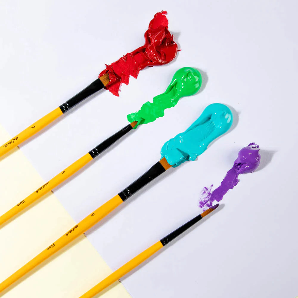 Mont Marte Mont Martee Gallery Series Paint Brush Set Acrylic 4Pc