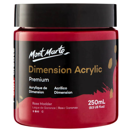 Mont Marte Dimension Acrylic Premium 250ml - Rose Madder