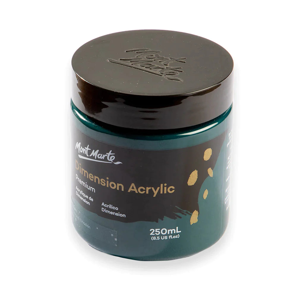 Mont Marte Mont Martee Dimension Acrylic Paint 250Ml Pot Viridian