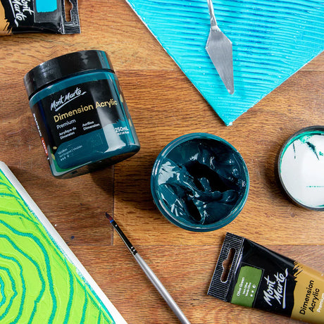 Mont Marte Mont Martee Dimension Acrylic Paint 250Ml Pot Viridian