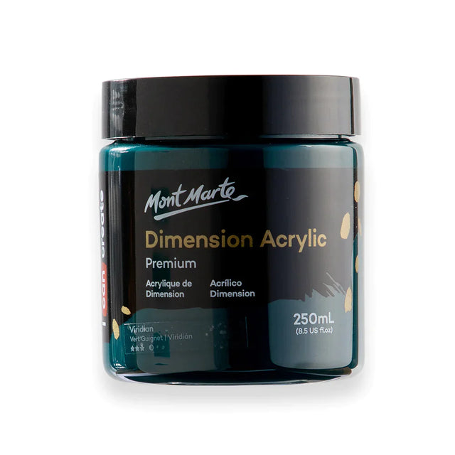 Mont Marte Dimension Acrylic Premium 250ml - Viridian