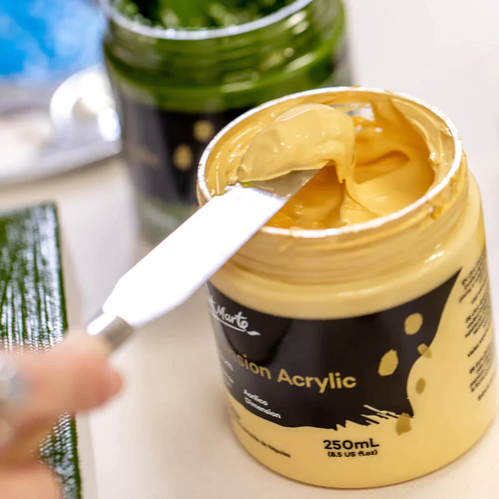 Mont Marte Mont Martee Dimension Acrylic Paint Van Dyke Brown 250Ml Pot