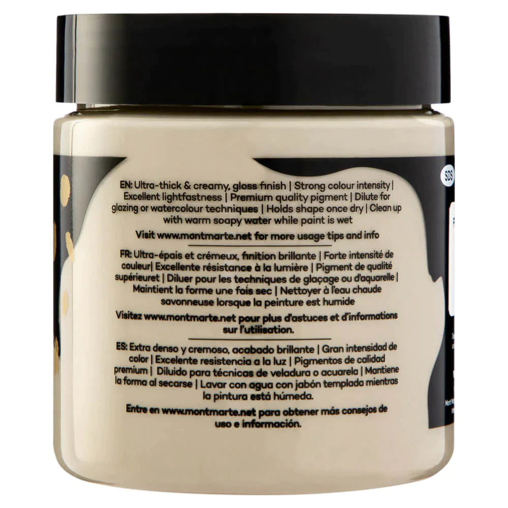 Mont Marte Mont Martee Dimension Acrylic Paint 250Ml Pot Neutral Grey