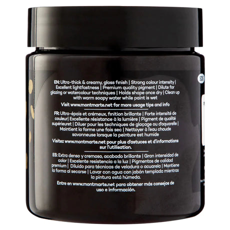 Mont Marte Mont Martee Dimension Acrylic Paint Paynes Gray 250Ml Pot