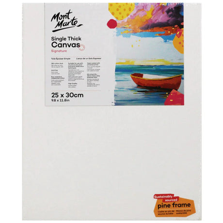 Mont Marte Canvas Single Thick 25X30 Cm Mm