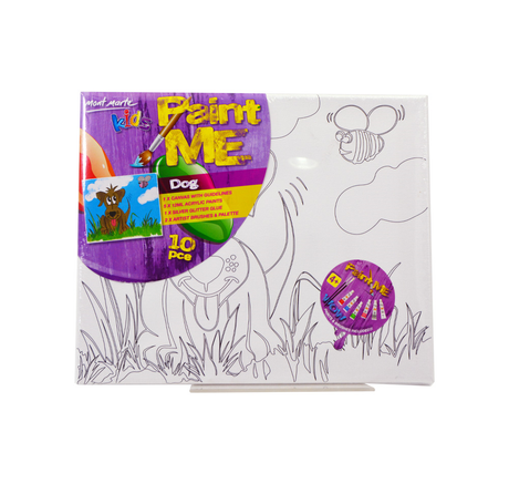Mont Marte Paint Me Canvas Painting Set 9pc - Dog