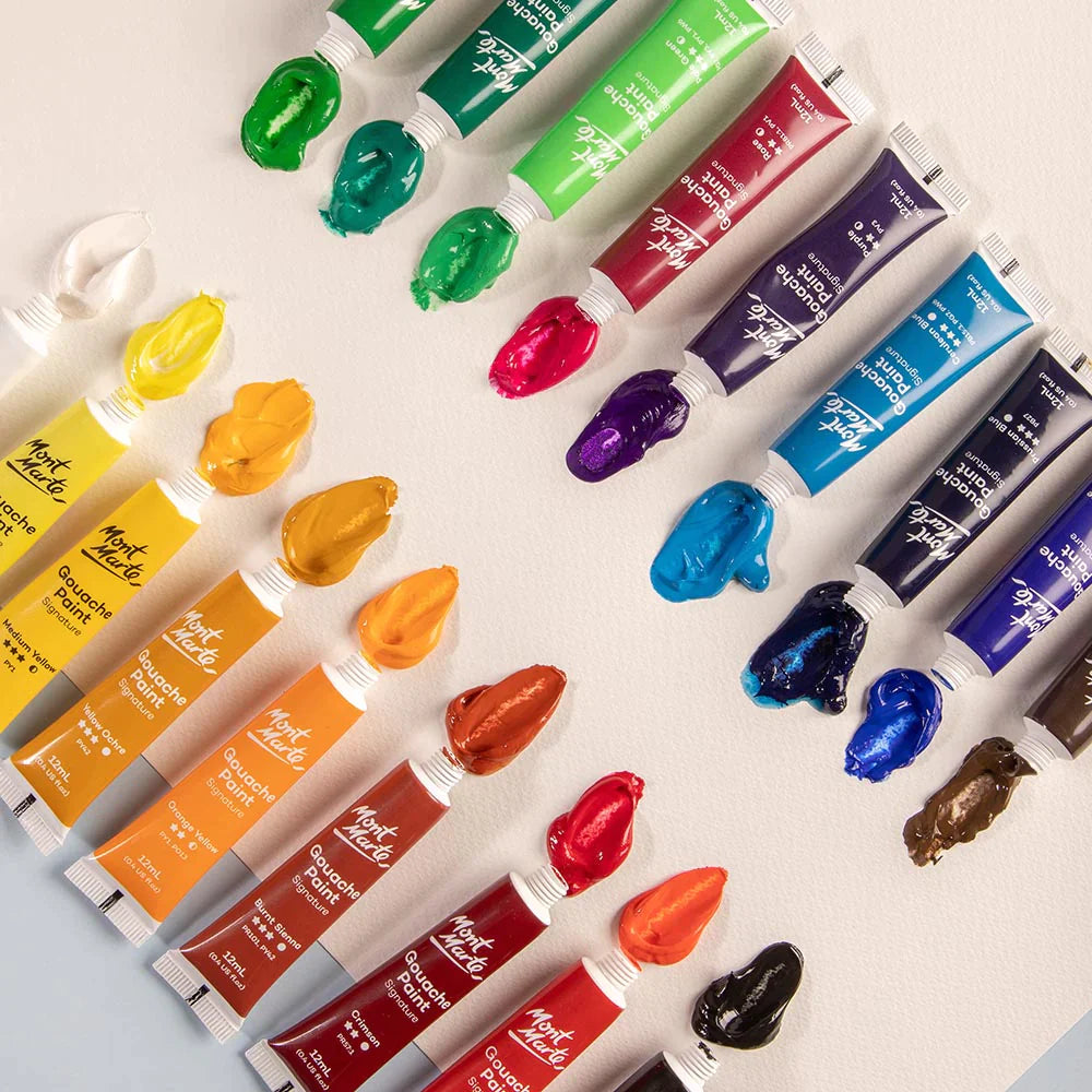 Mont Marte Mont Martee Gouache Paints 18X12 Ml