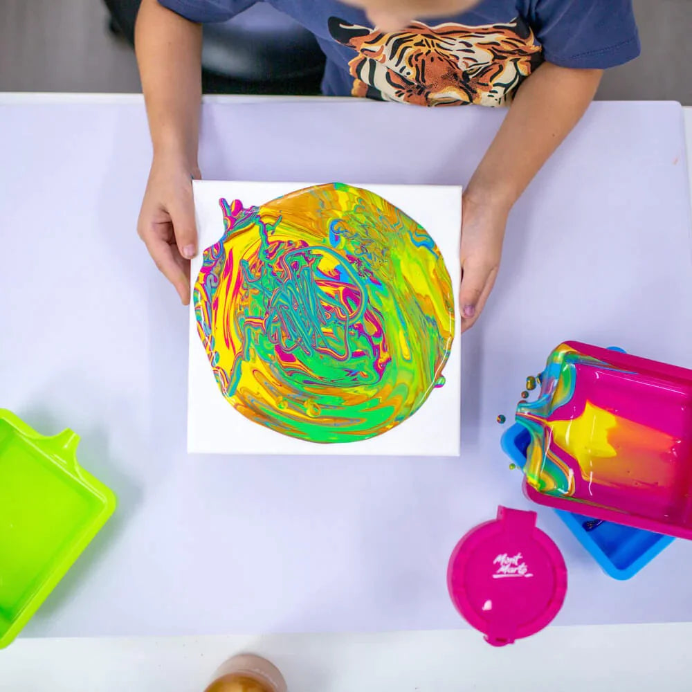 Mont Marte Mont Martee Paint Pouring Trays 4Pc