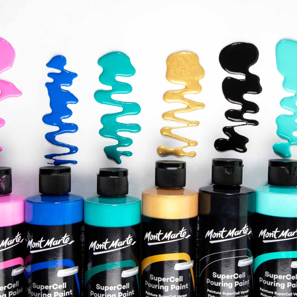 Mont Marte Mont Martee Supercell Pouring Paint 240Ml Teal