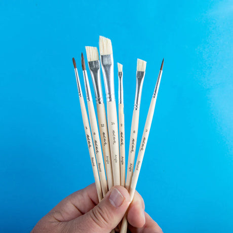 Mont Marte Mont Martee Discovery Natural Hair Combo Brush Set 13 Pc