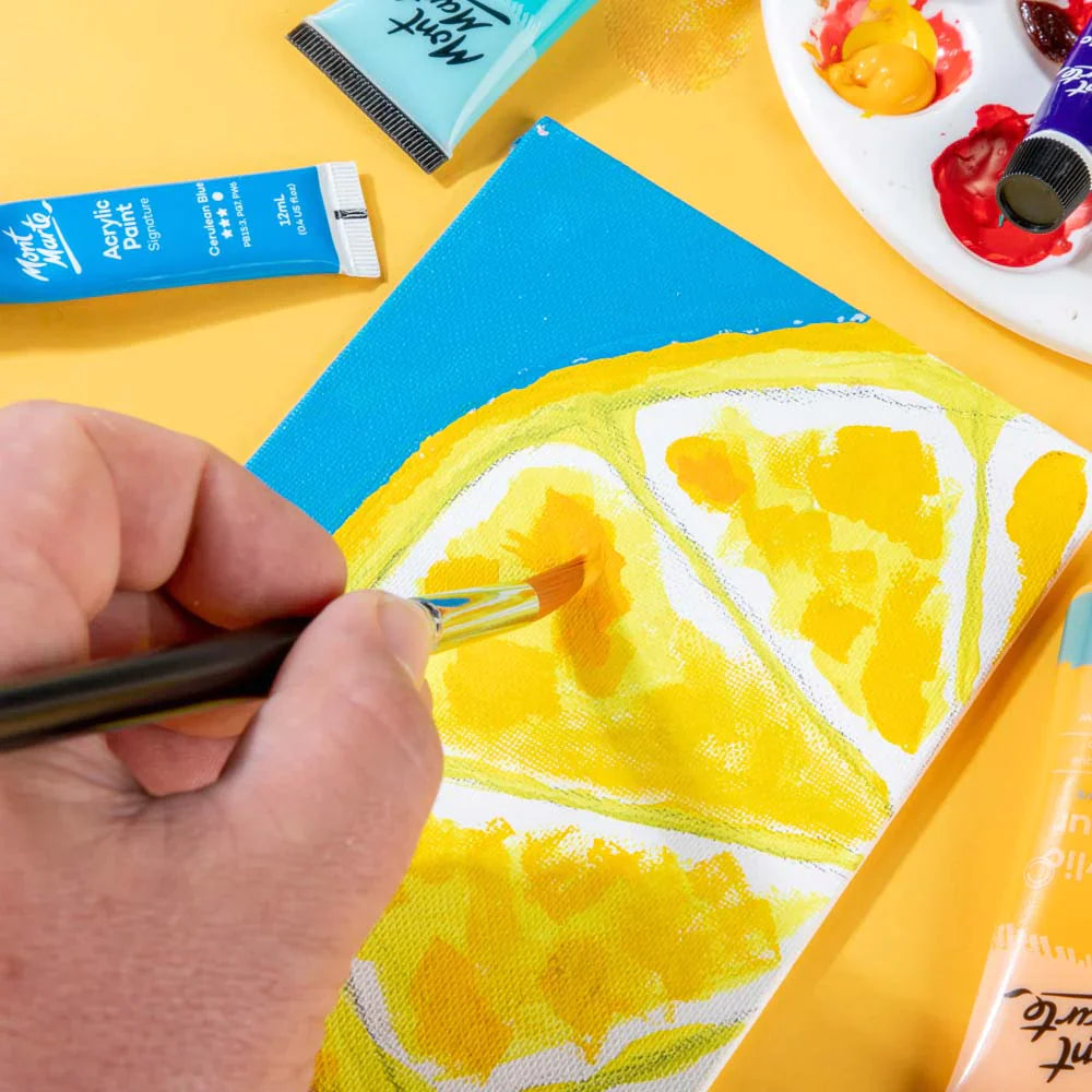 Mont Marte Mont Martee Discovery Taklon Brush Set 7 Pc