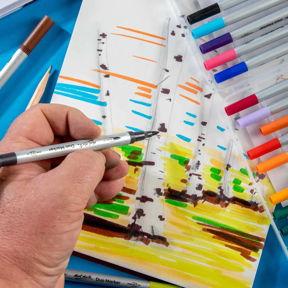 Mont Marte Mont Martee Mixed Media Pad 300Gsm A4 15 Sheets