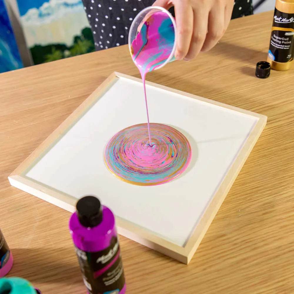 Mont Marte Mont Martee Premium Fluid Art Panel 30X30Cm