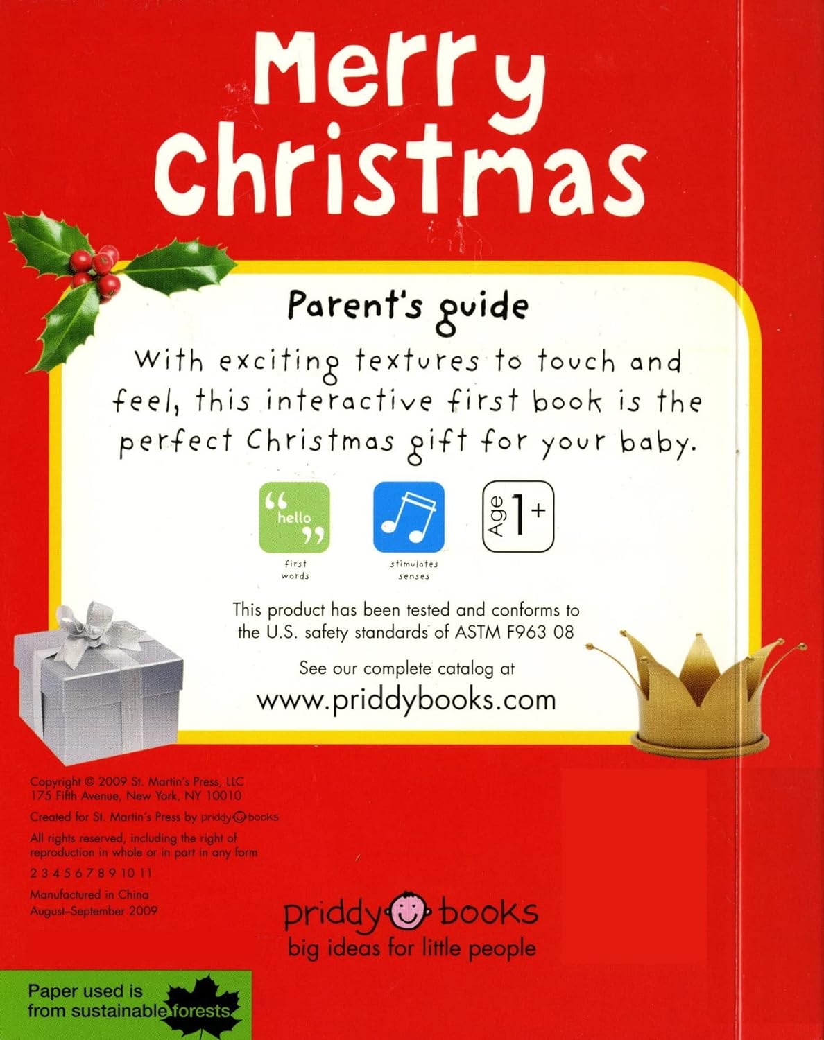 Merry Christmas (Bright Baby Touch and Feel)