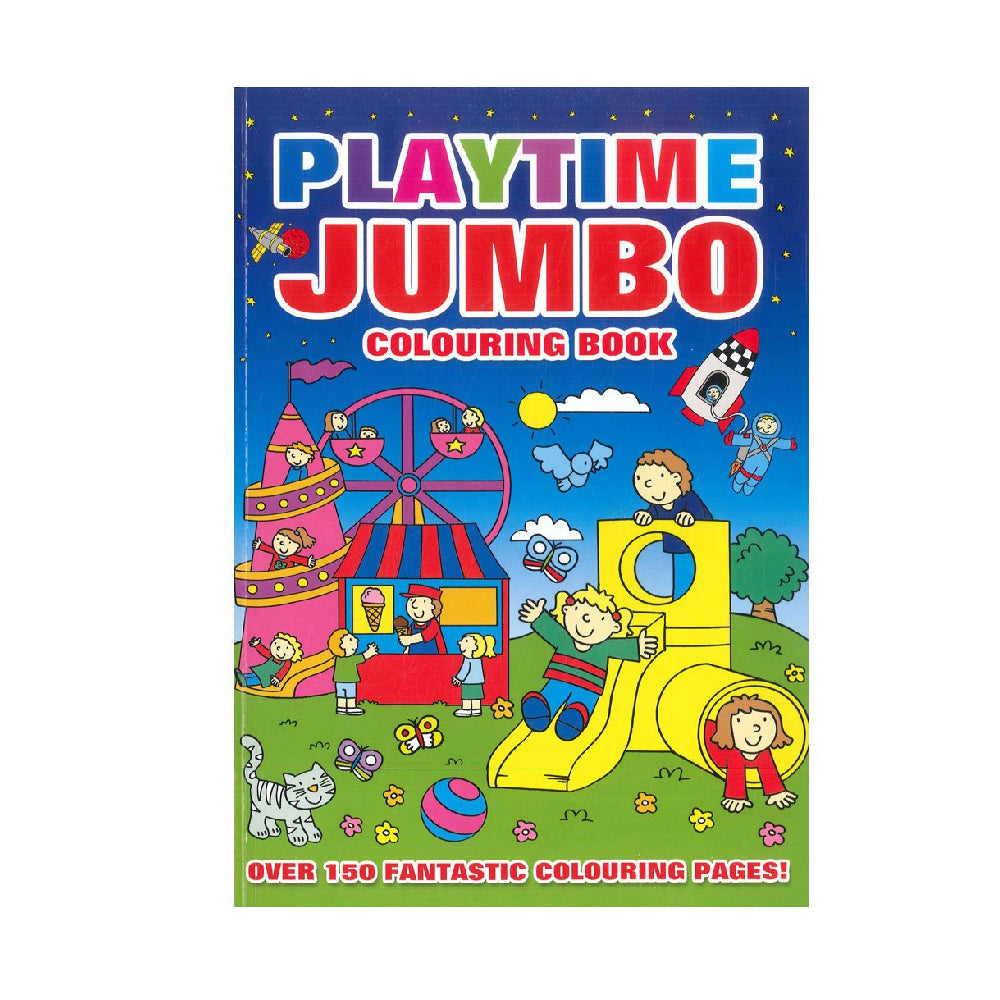 Playtime jumbo colouring book