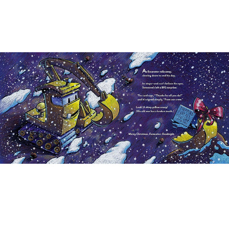 Construction Site on Christmas Night: (Christmas Book for Kids, Children's Book, Holiday Picture Book) (Goodnight, Goodnight Construction Site)