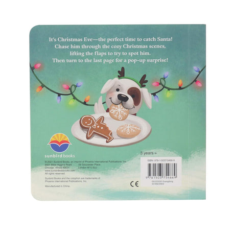 Can't Catch Santa! Peek & Pop Christmas Book - PI Kids