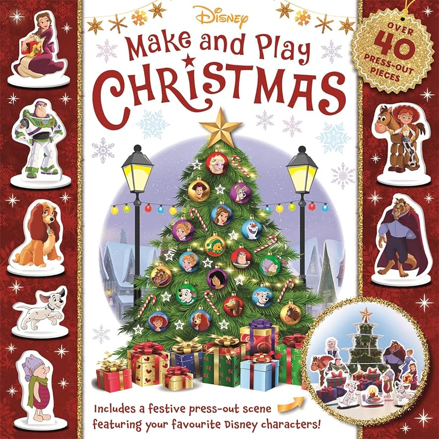 Disney: Make & Play Christmas Board Book – 21 Aug. 2021