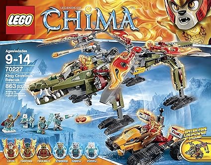 LEGO Legends of Chima King Crominus' Rescue Building Kit