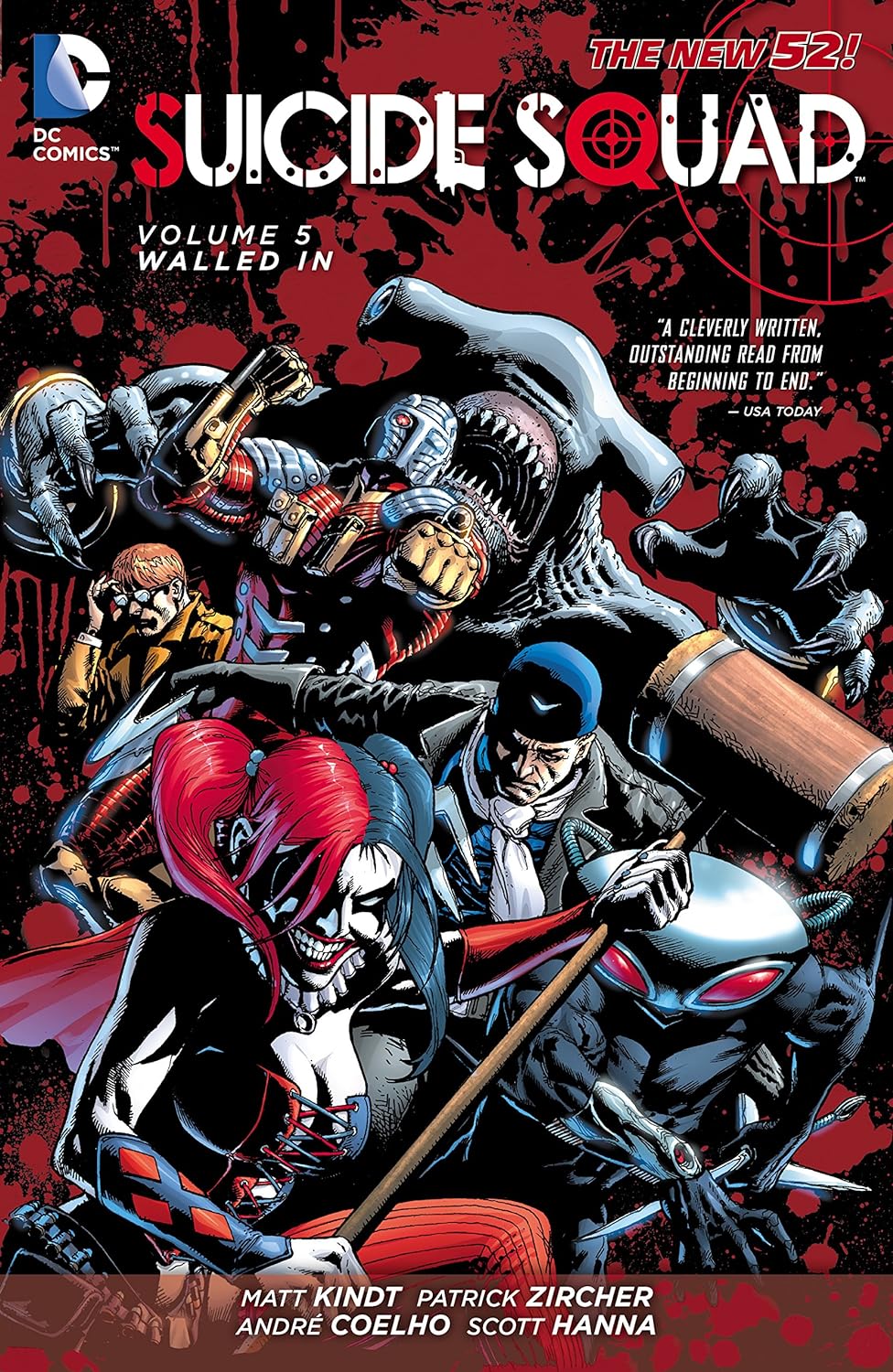 Cover image of Suicide Squad Vol. 5: Walled In (The New 52)