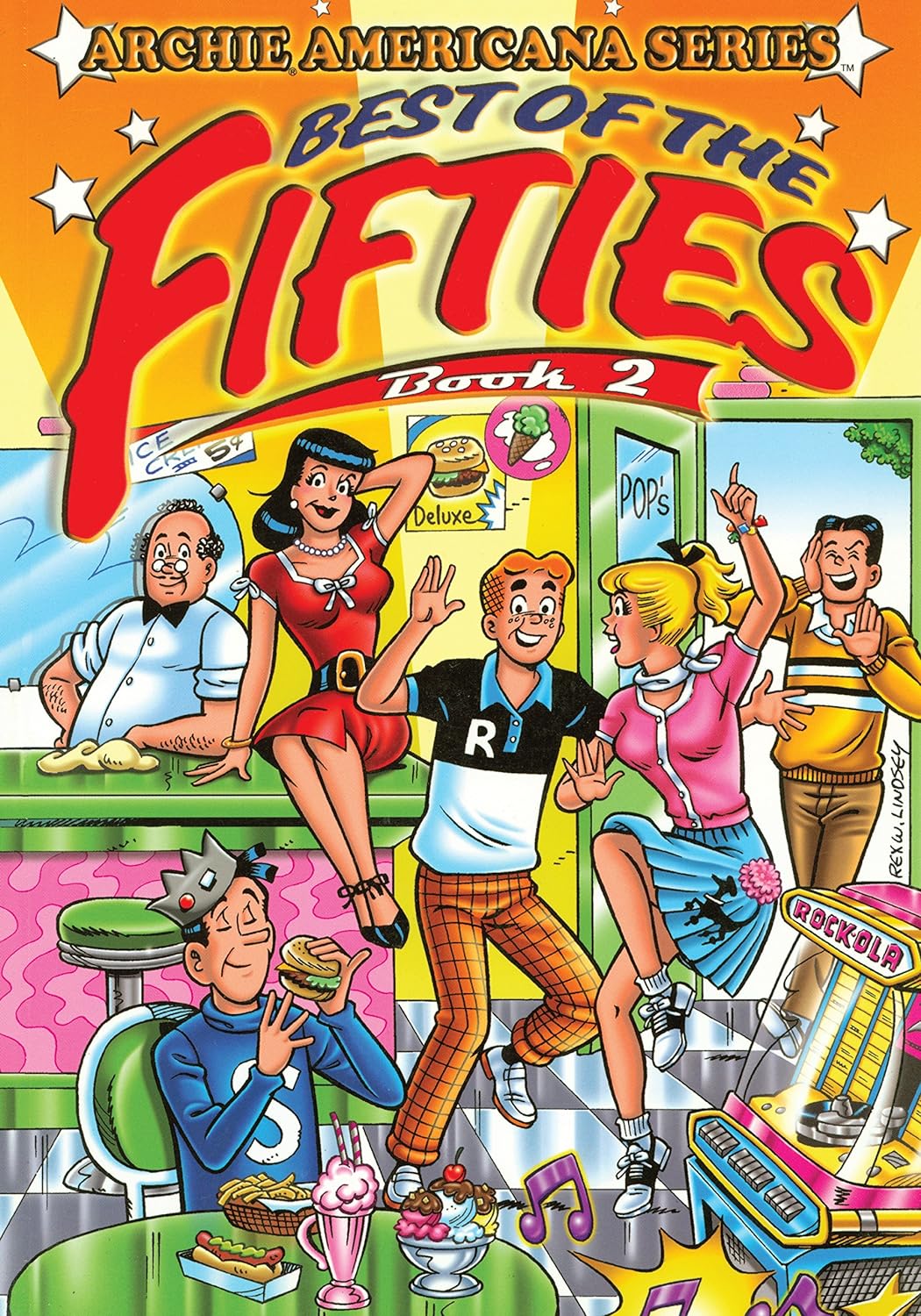 Cover image of Best of the Fifties / Book #2 (Archie Americana Series 7)