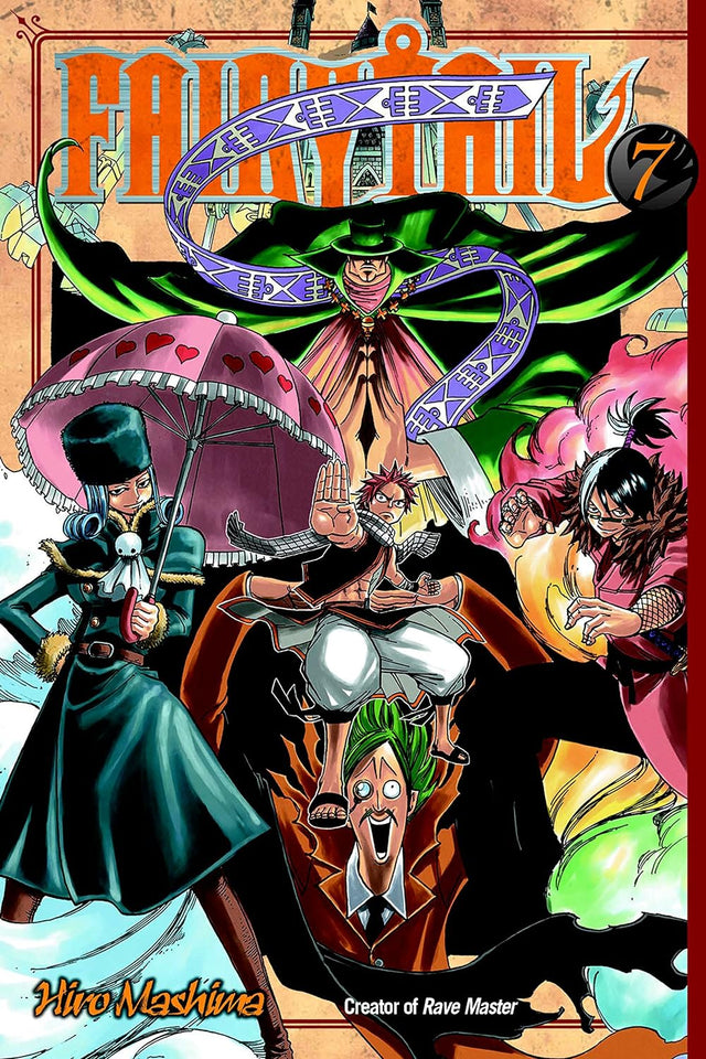 Cover image of the Manga Fairy Tail 7