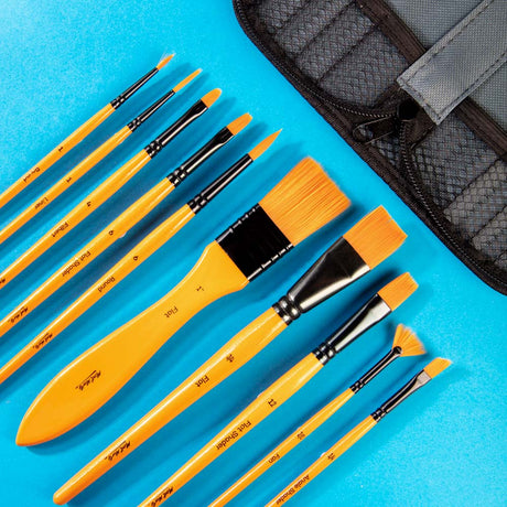 Mont Marte Acrylic Brush Set Signature 11Pc