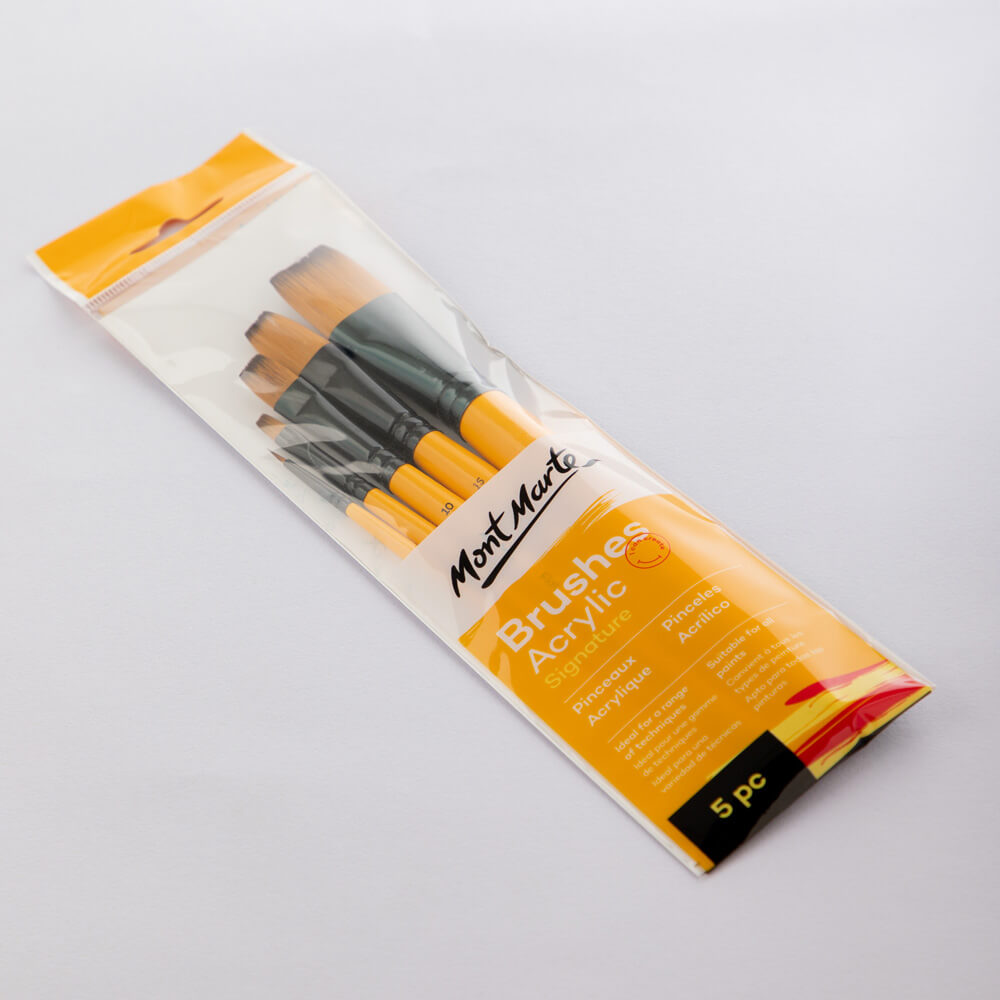 Mont Marte Acrylic Brushes Signature 5Pc