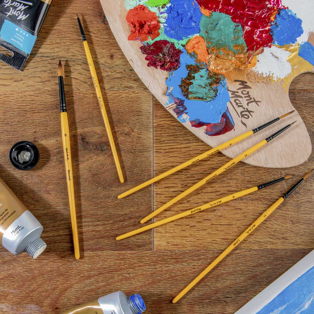 Mont Marte Acrylic Brushes Signature 6Pc