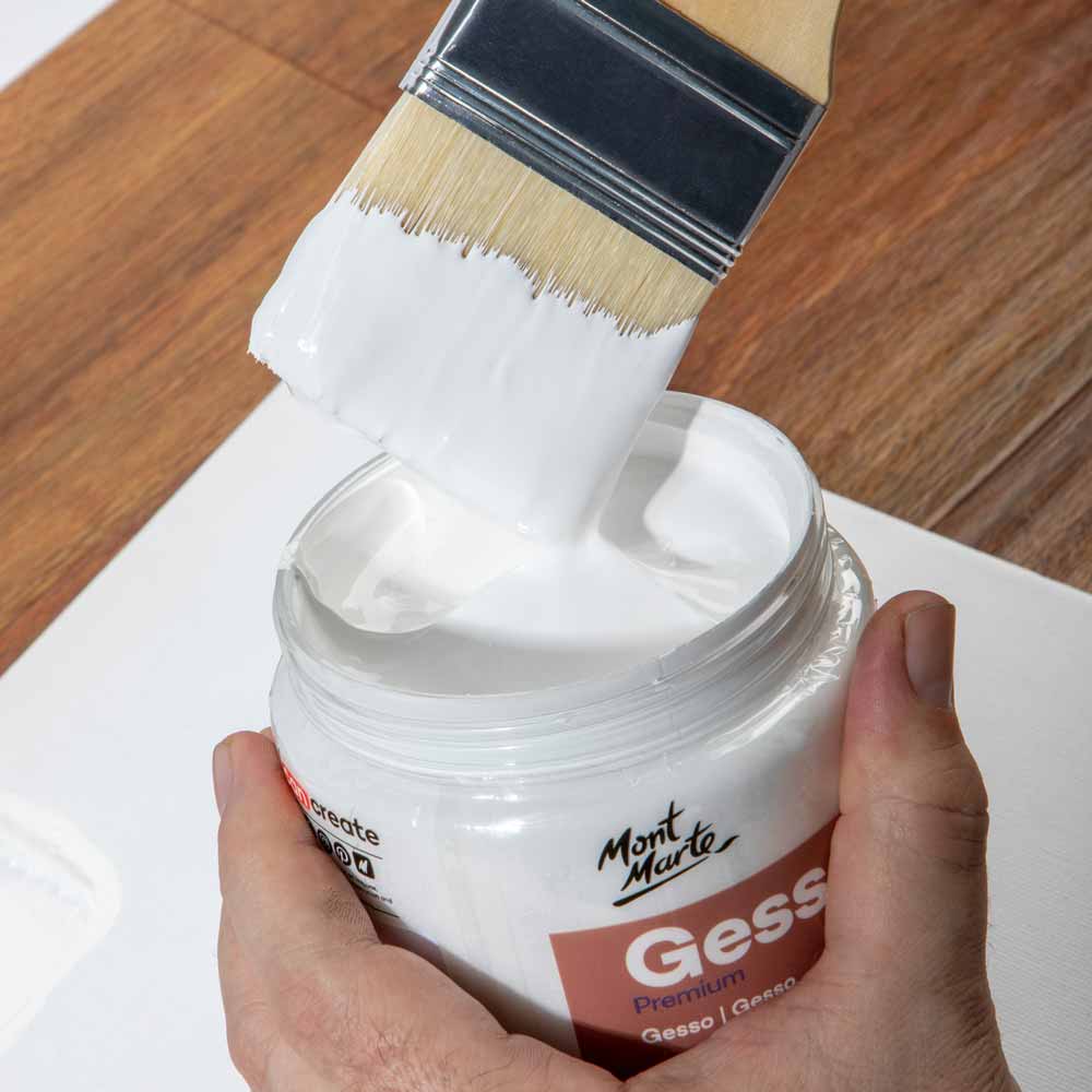 Mont Marte Acrylic Gesso Brush Premium 4