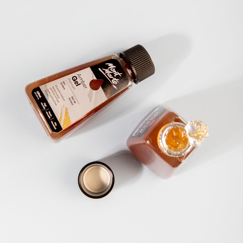 Mont Marte Amber Gel Premium 125Ml 4 23 Us Fl Oz