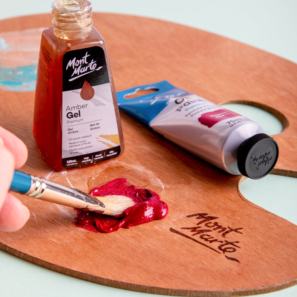 Mont Marte Amber Gel Premium 125Ml 4 23 Us Fl Oz