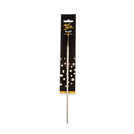 Mont Marte Artist Acrylic Brush Premium Taklon Filbert 2