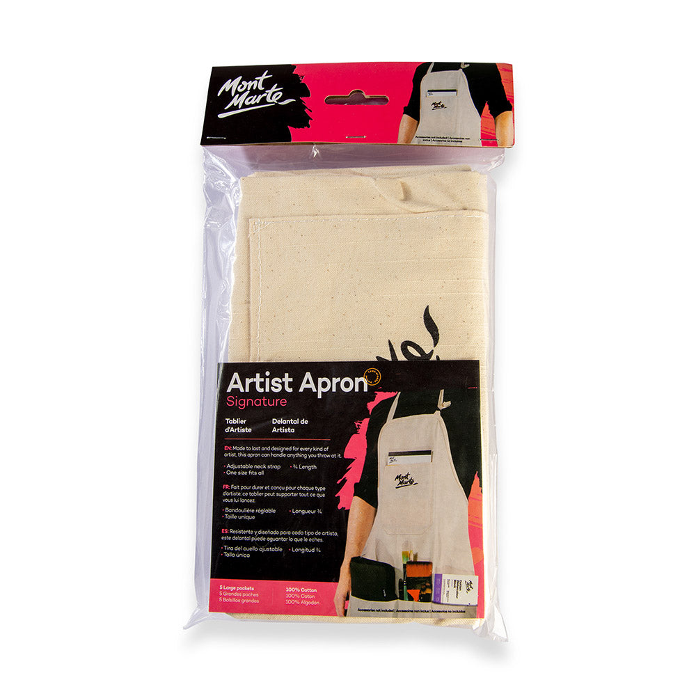 Mont Marte Artists Apron Signature