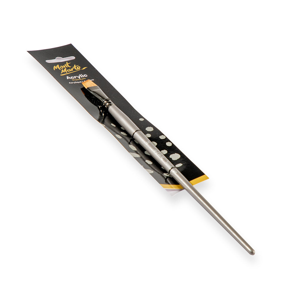 Mont Marte Artist Brush Premium Taklon Angle 12