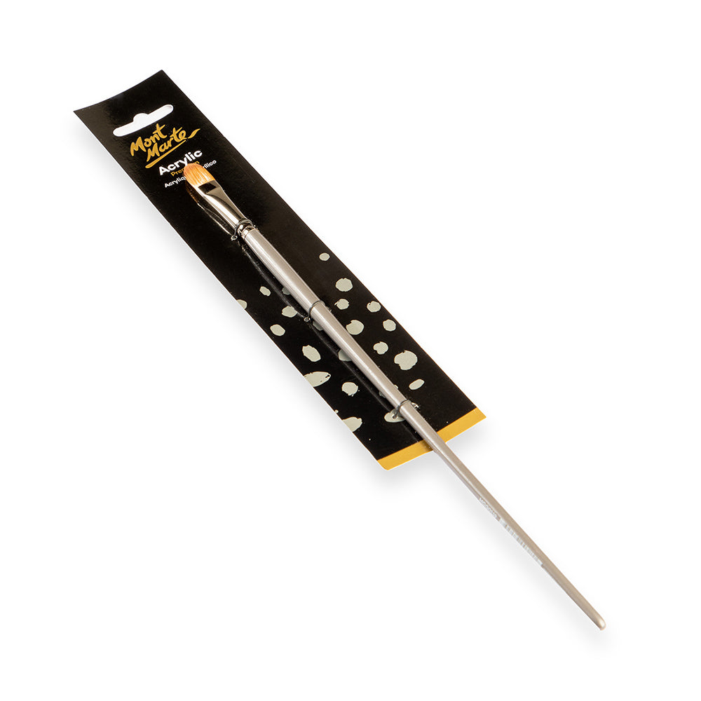 Mont Marte Artist Brush Premium Taklon Filbert 10