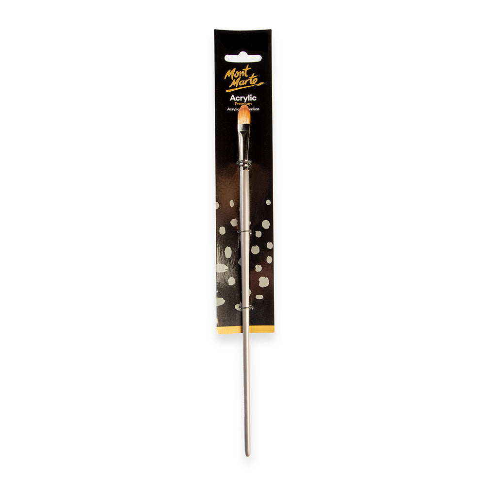 Mont Marte Artist Brush Premium Taklon Filbert 10