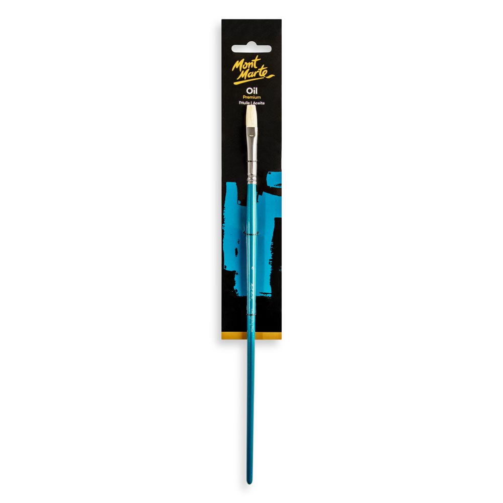 Mont Marte Artist Oil Brush Premium Chungking Flat 6