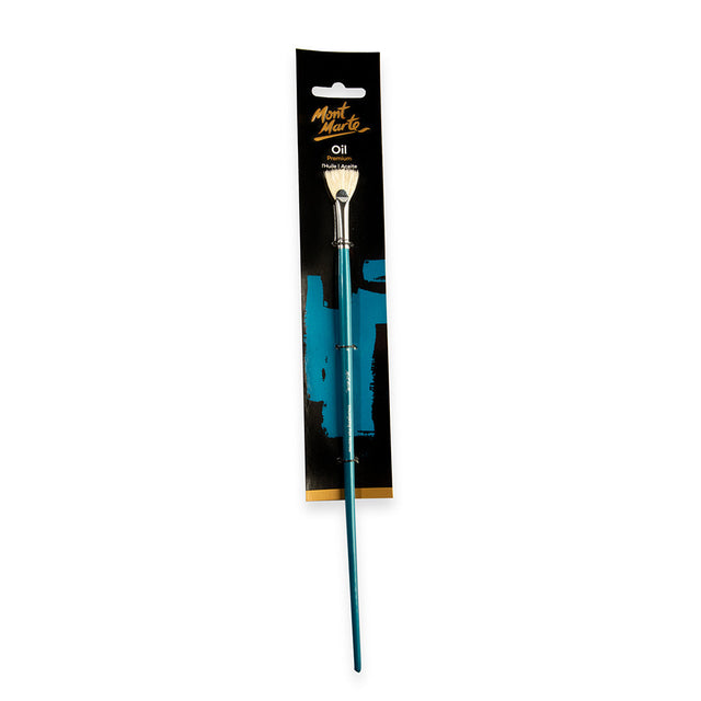 Mont Marte Artist Oil Brush Premium Chungking Fan Narrow 4