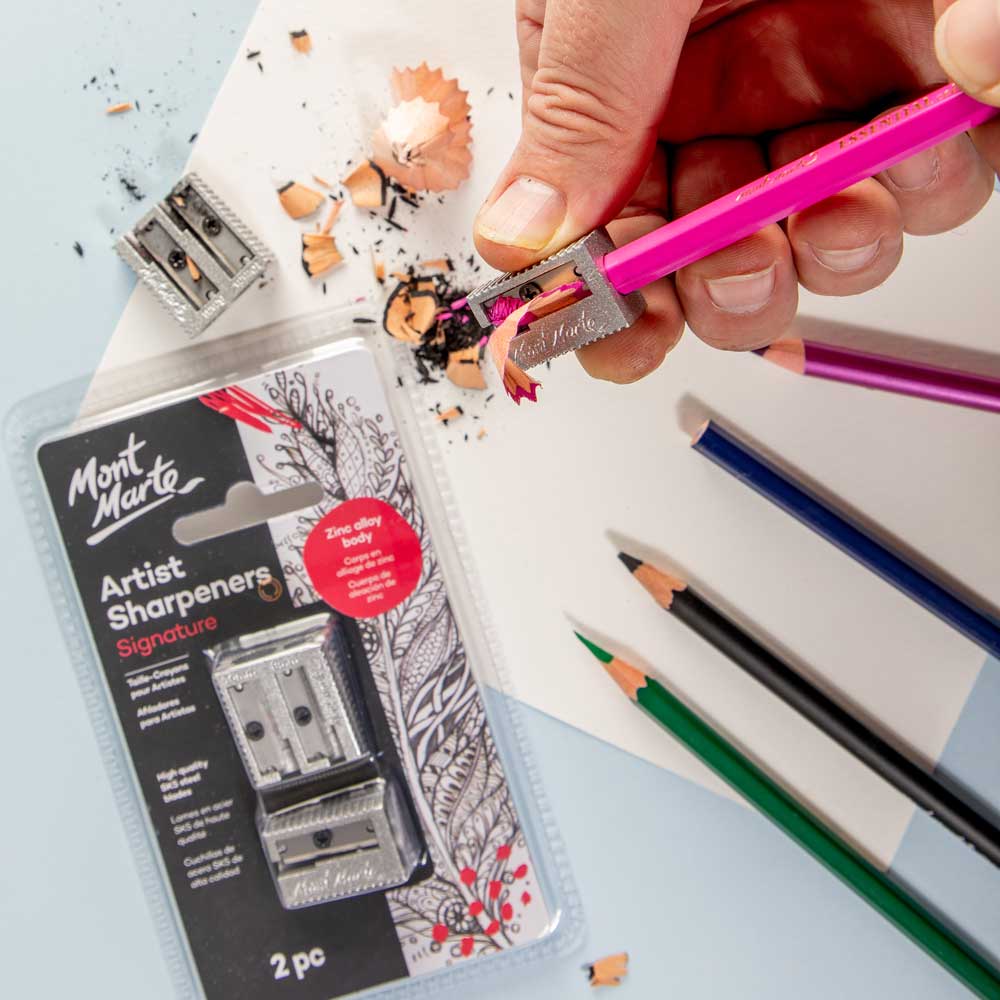 Mont Marte Artist Sharpeners Signature 2Pc