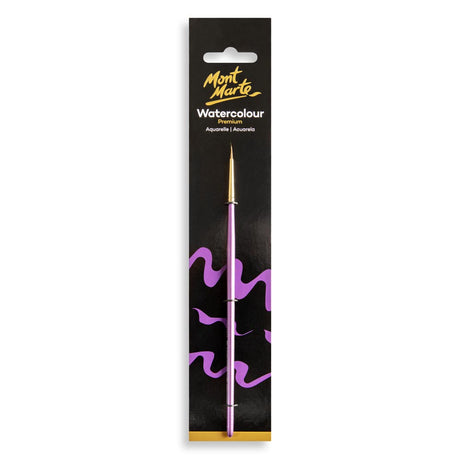 Mont Marte Artist Watercolour Brush Premium Sable Round 0