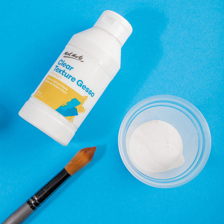 Mont Marte Clear Texture Gesso Premium 250Ml 8 5Oz