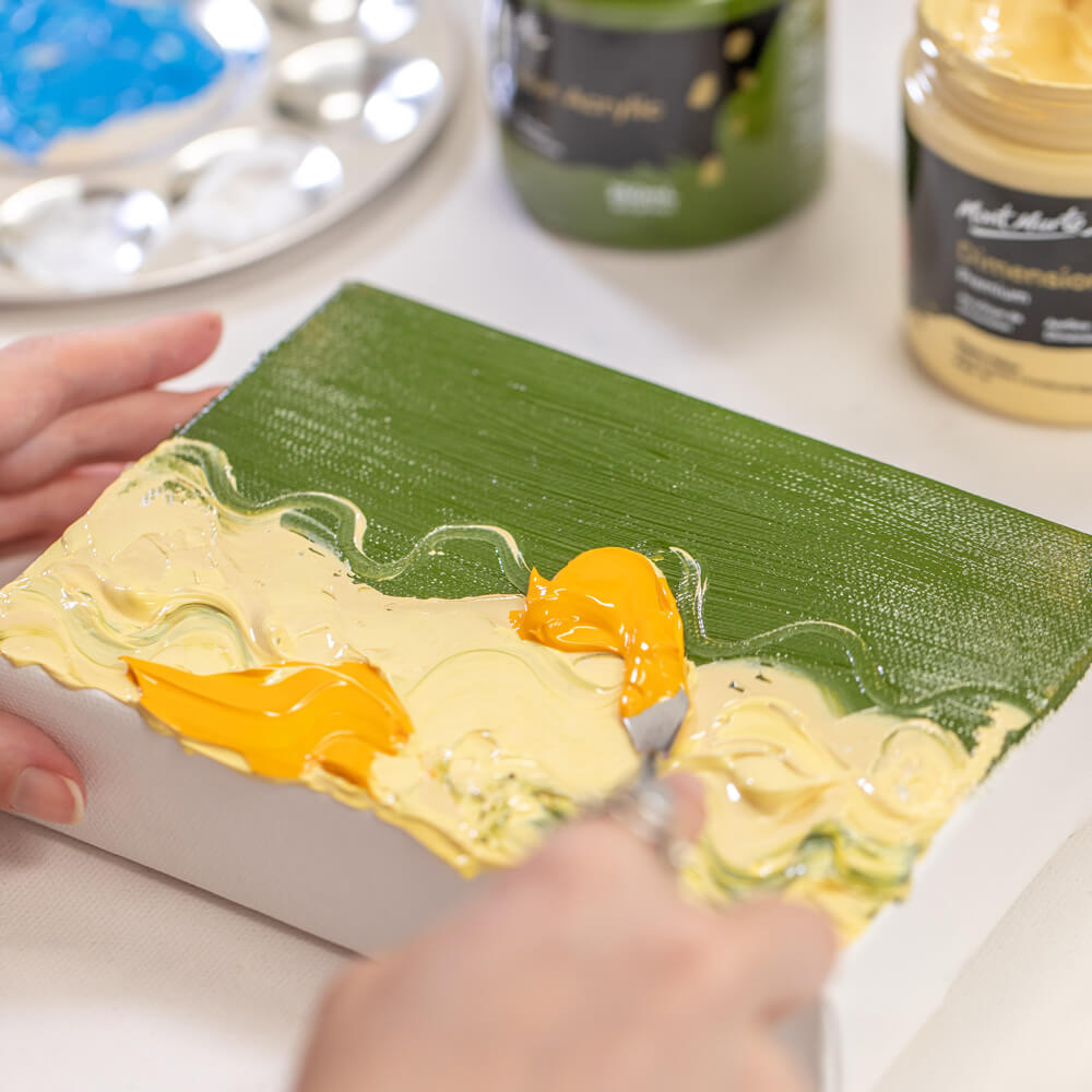 Mont Marte Dimension Acrylic Premium 250Ml 8 5 Us Fl Oz Cream