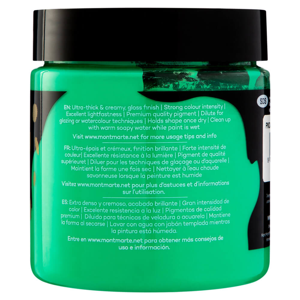 Mont Marte Dimension Acrylic Premium 250Ml 8 5 Us Fl Oz Emerald Green