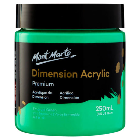 Mont Marte Dimension Acrylic Premium 250ml - Emerald Green