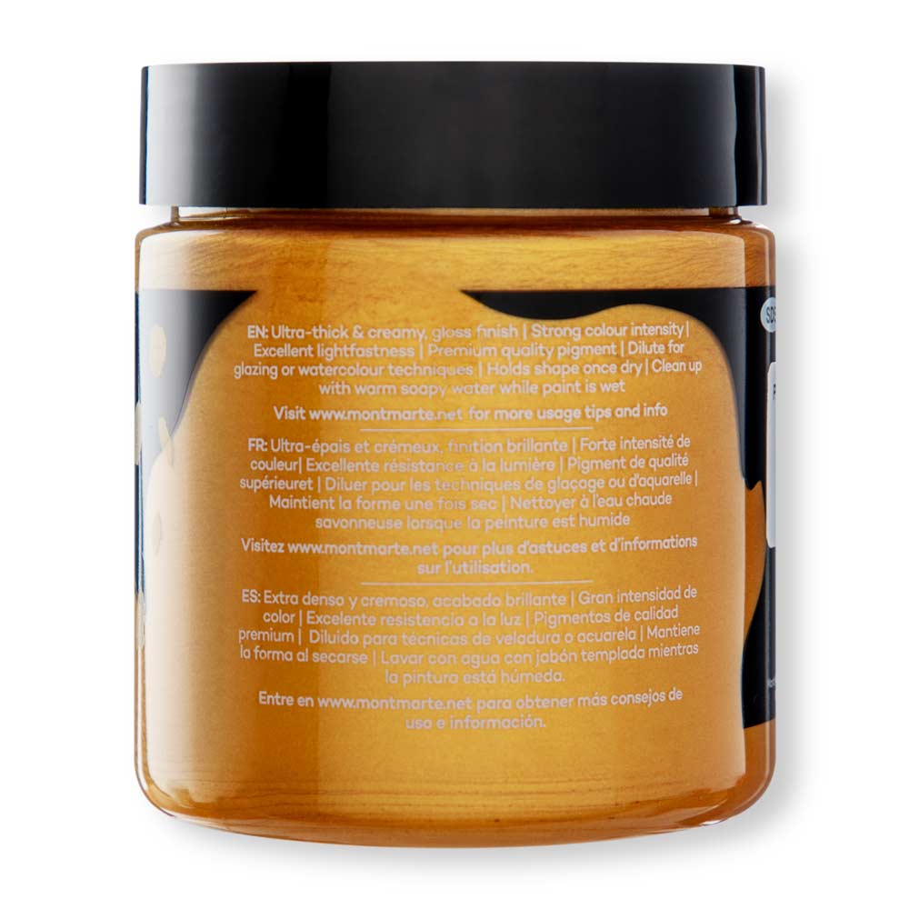 Mont Marte Dimension Acrylic Premium 250Ml 8 5 Us Fl Oz Gold