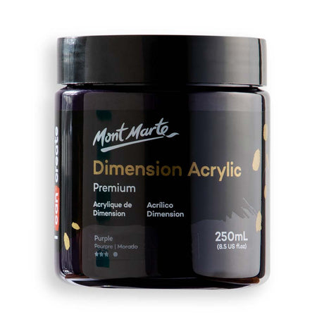 Mont Marte Dimension Acrylic Premium 250ml - Purple