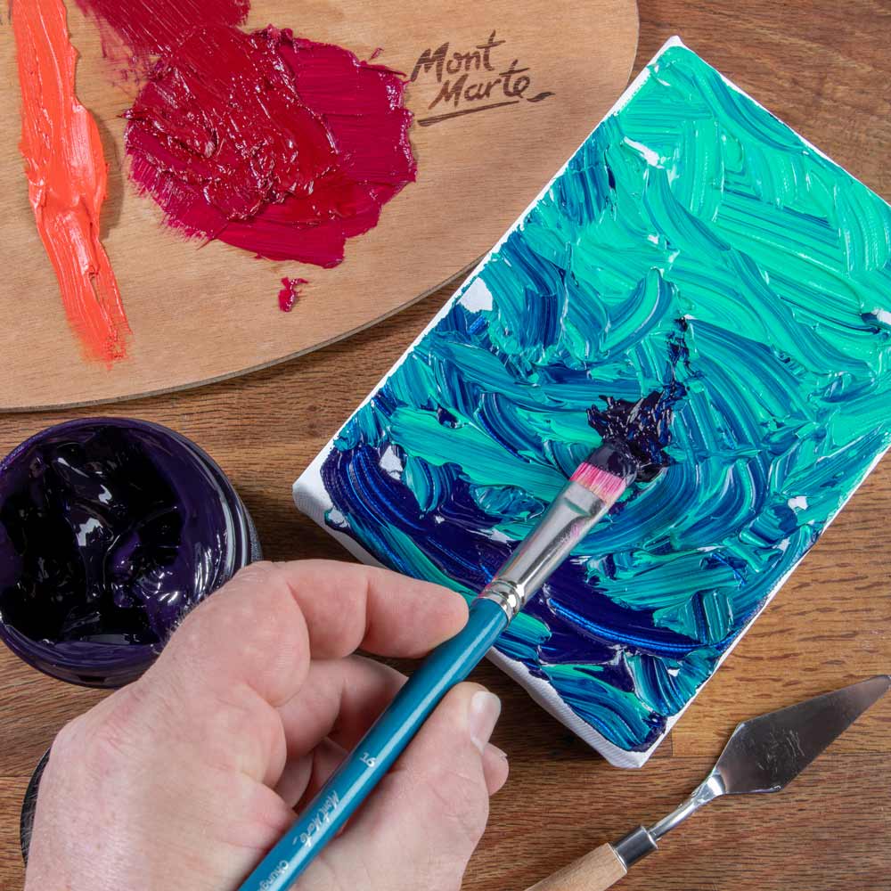 Mont Marte Dimension Acrylic Premium 250Ml 8 5 Us Fl Oz Purple