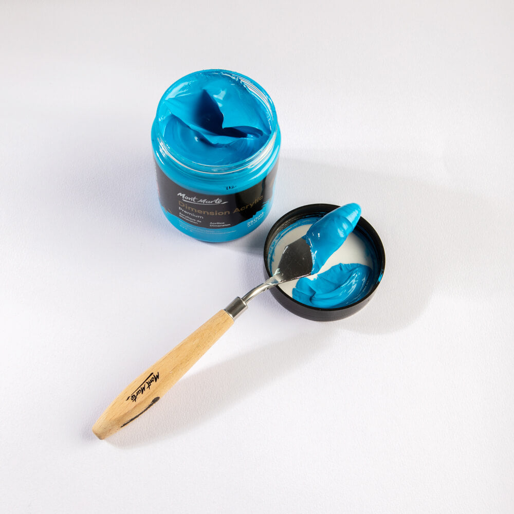 Mont Marte Dimension Acrylic Premium 250Ml 8 5 Us Fl Oz Monastral Cerulean